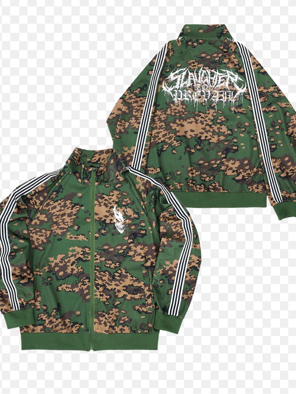 First blood Slaughter to Prevail - Gopnik Camo - Track Top 3XL